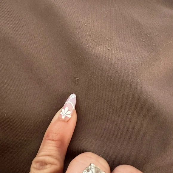 Oner Timeless Square Neck Mid Tank Top Cool Brown Medium Euc Built In Bra Square - Picture 8 of 8